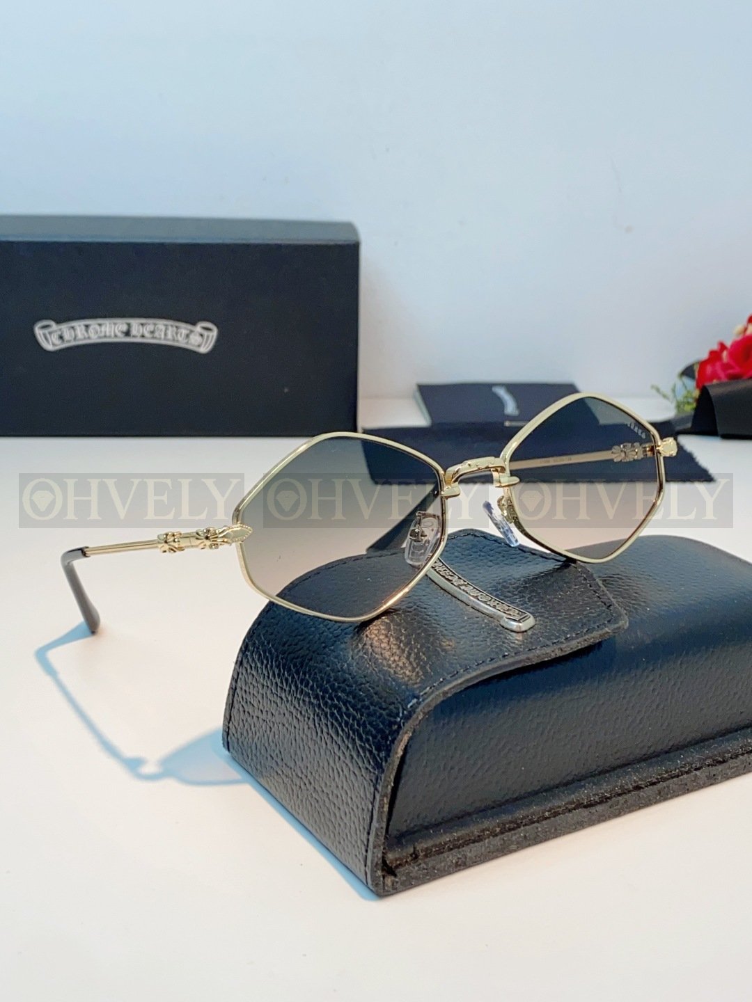 CHROME HEARTS  크롬하츠 다이아몬드 독 선글라스 상품 썸네일