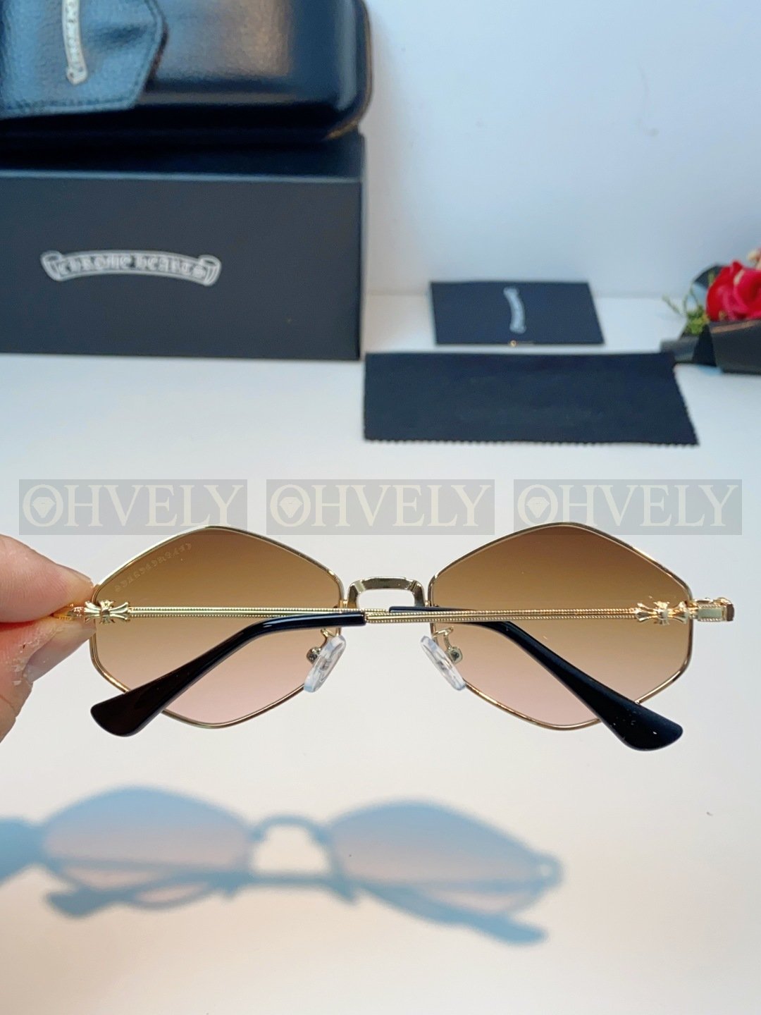 CHROME HEARTS  크롬하츠 다이아몬드 독 선글라스 상품 썸네일