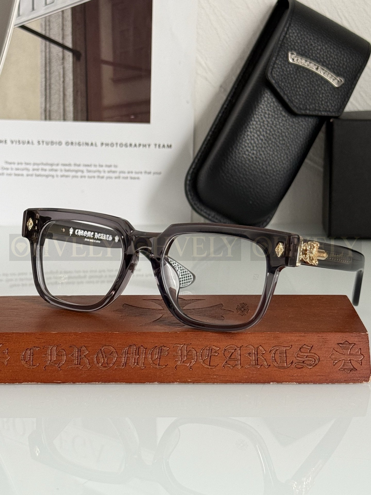 CHROME HEARTS  크롬하츠컨 볼루티드 안경 상품 썸네일