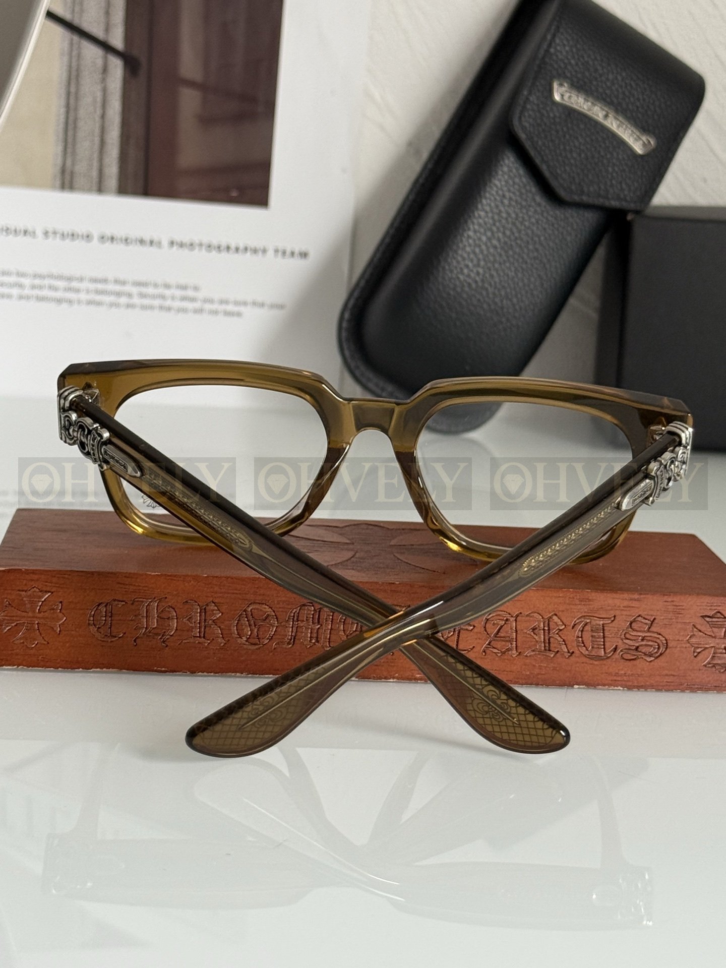 CHROME HEARTS  크롬하츠컨 볼루티드 안경 상품 썸네일