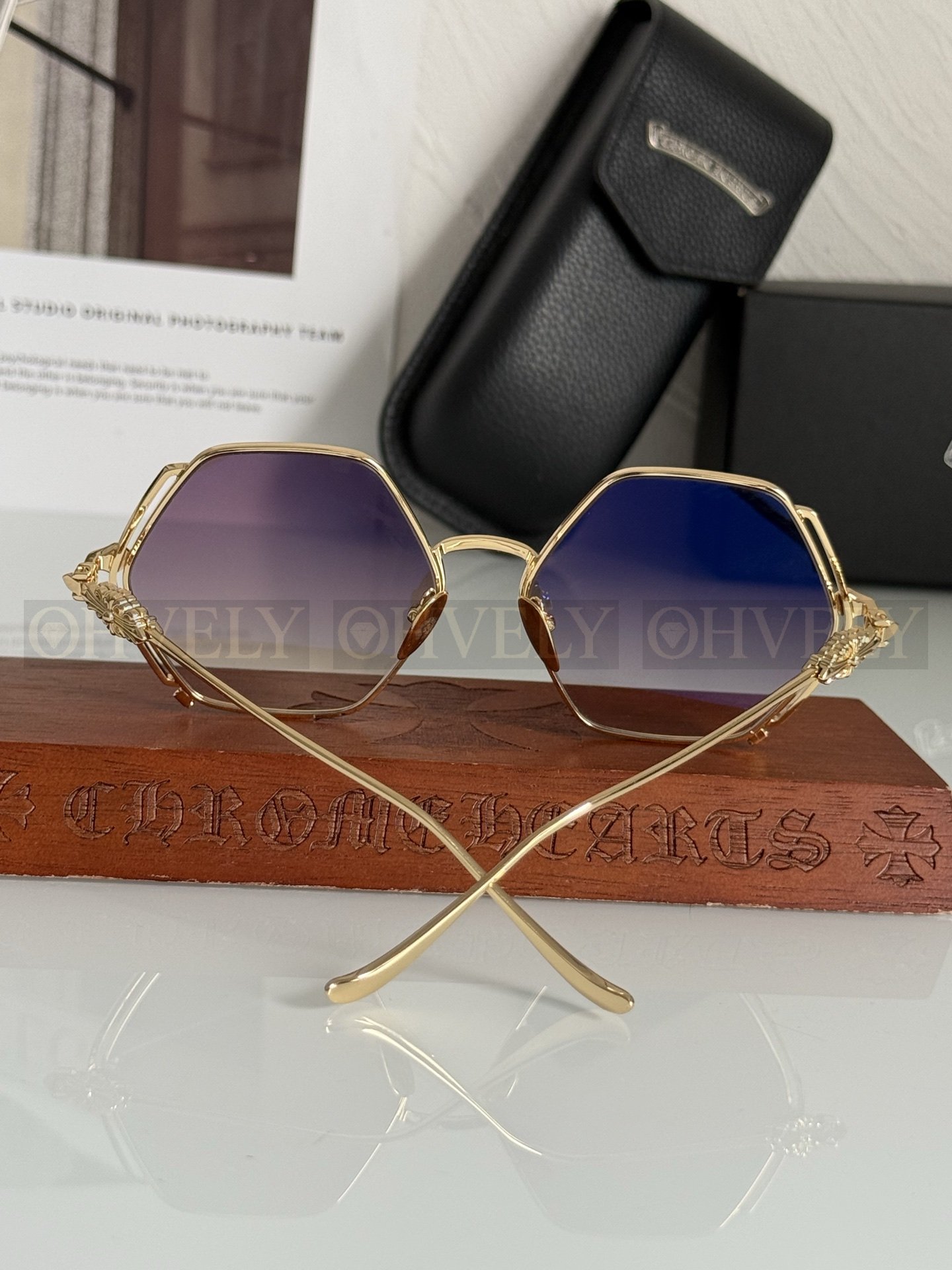 CHROME HEARTS  크롬하츠컨 크림드선글라스 상품 썸네일