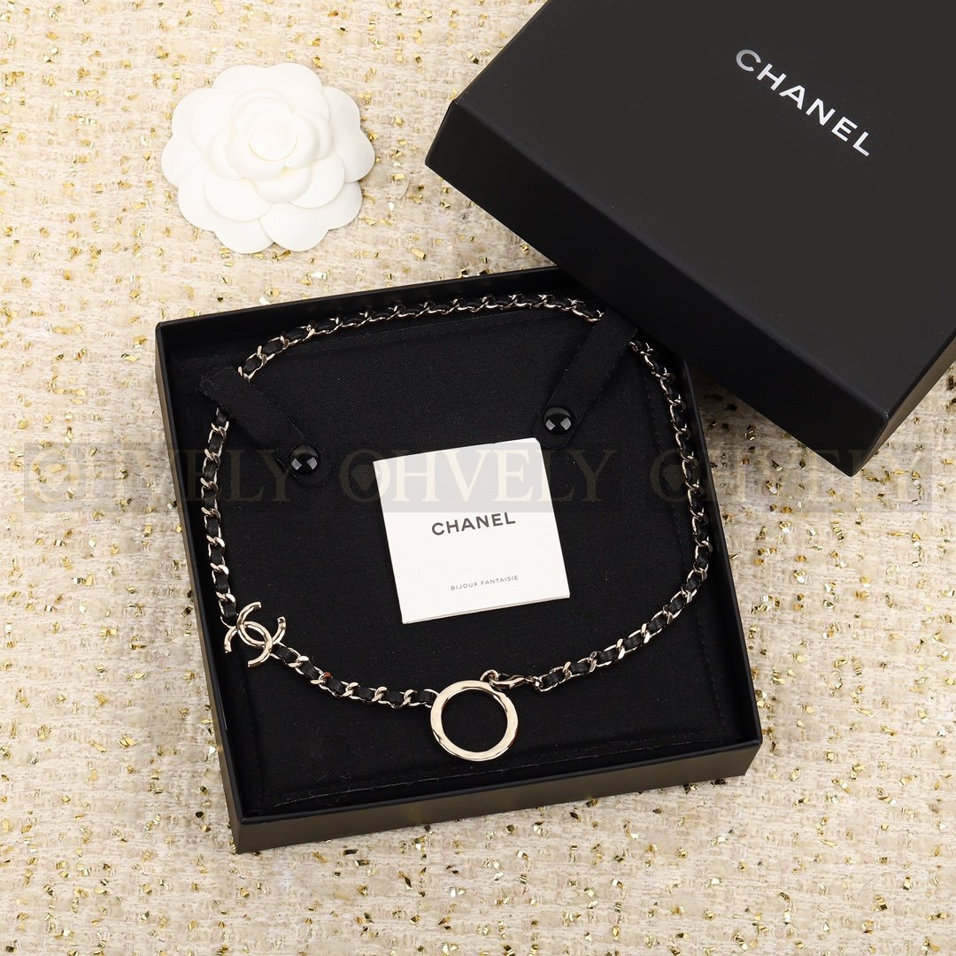 샤넬 CHANEL 가죽 체인 목걸이 상품 썸네일
