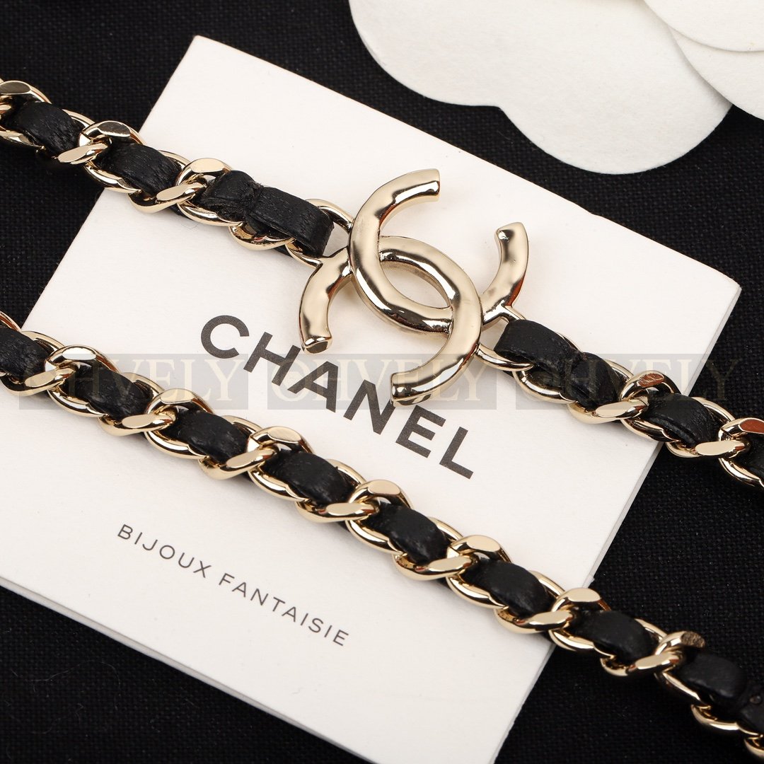 샤넬 CHANEL 가죽 체인 목걸이 상품 썸네일