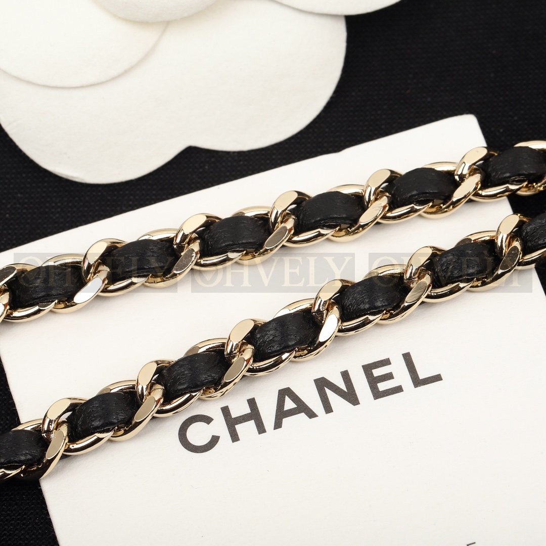 샤넬 CHANEL 가죽 체인 목걸이 상품 썸네일