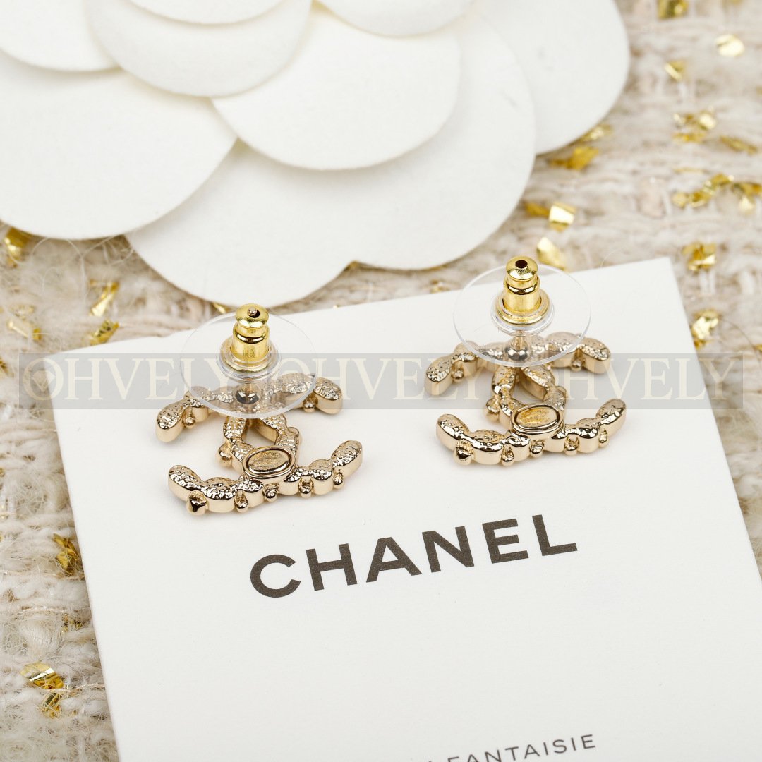 샤넬 CHANEL CC 로고 멀티스톤 이어링 상품 썸네일