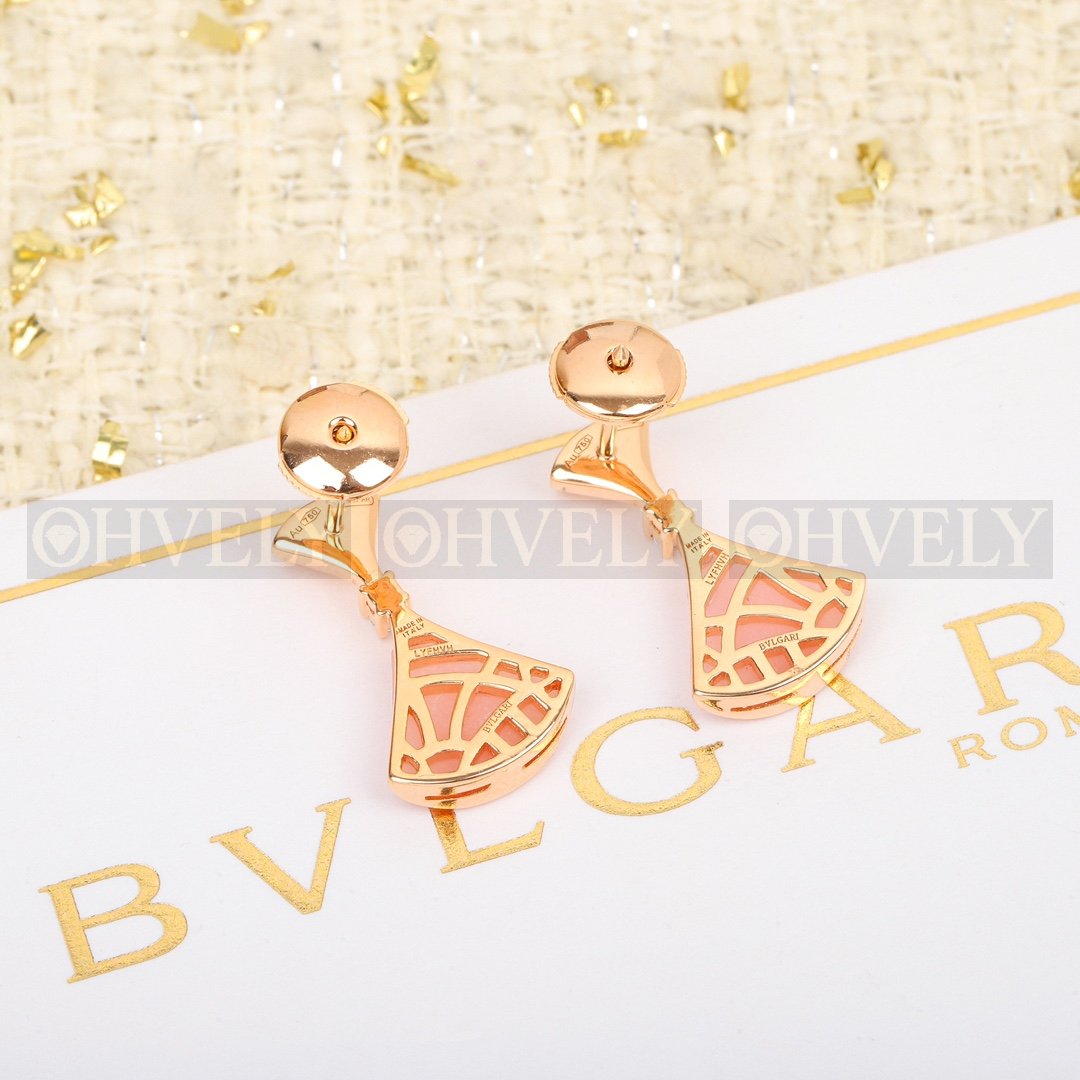 불가리 BVLGARI 디바스 드림 이어링 (V금장/핑크) 상품 썸네일
