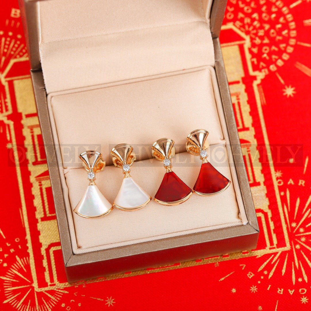 불가리 BVLGARI 디바스 드림 이어링 (V금장/레드) 상품 썸네일