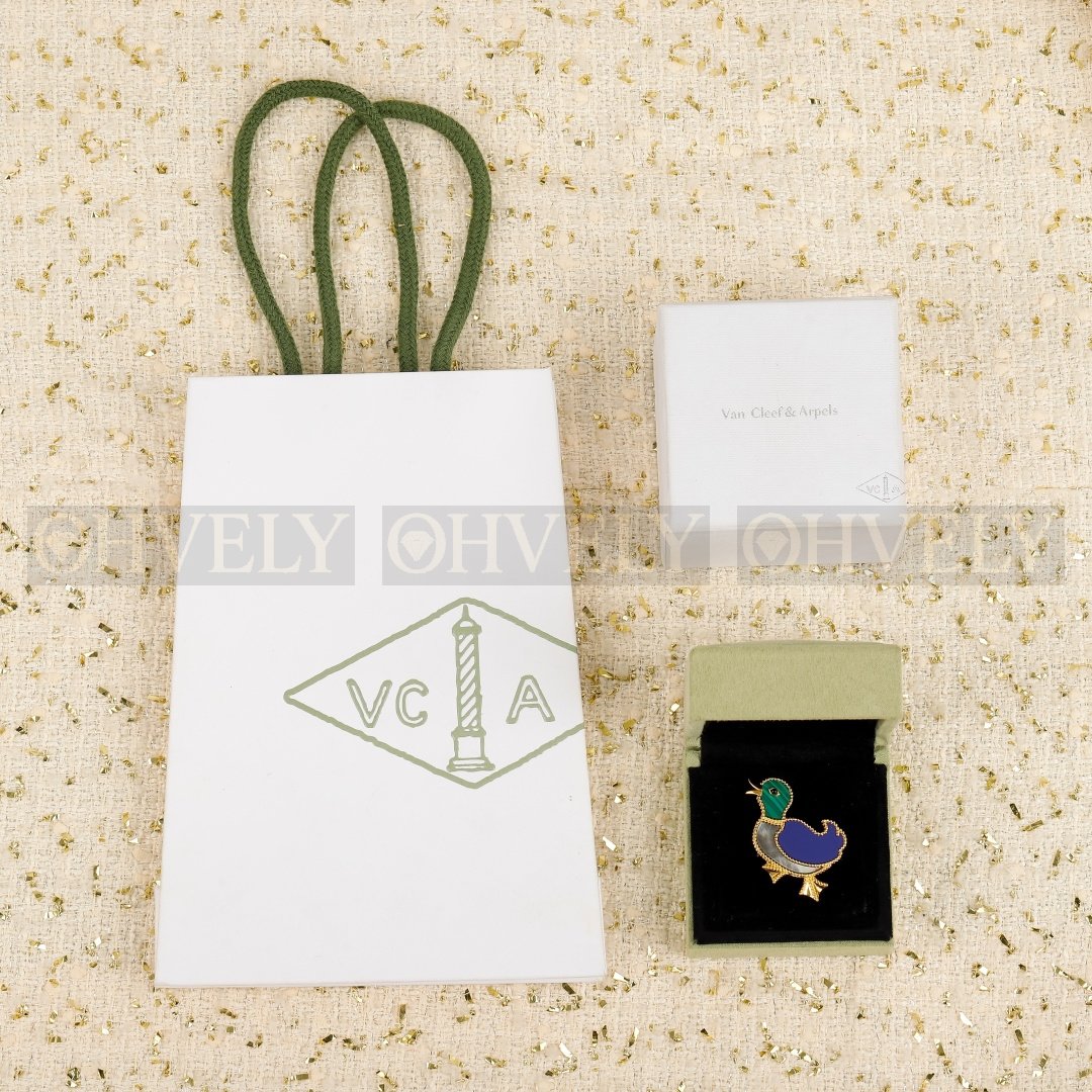 반클리프 아펠 Van Cleef & Arpels 럭키 애니멀즈 까나르 클립 상품 썸네일