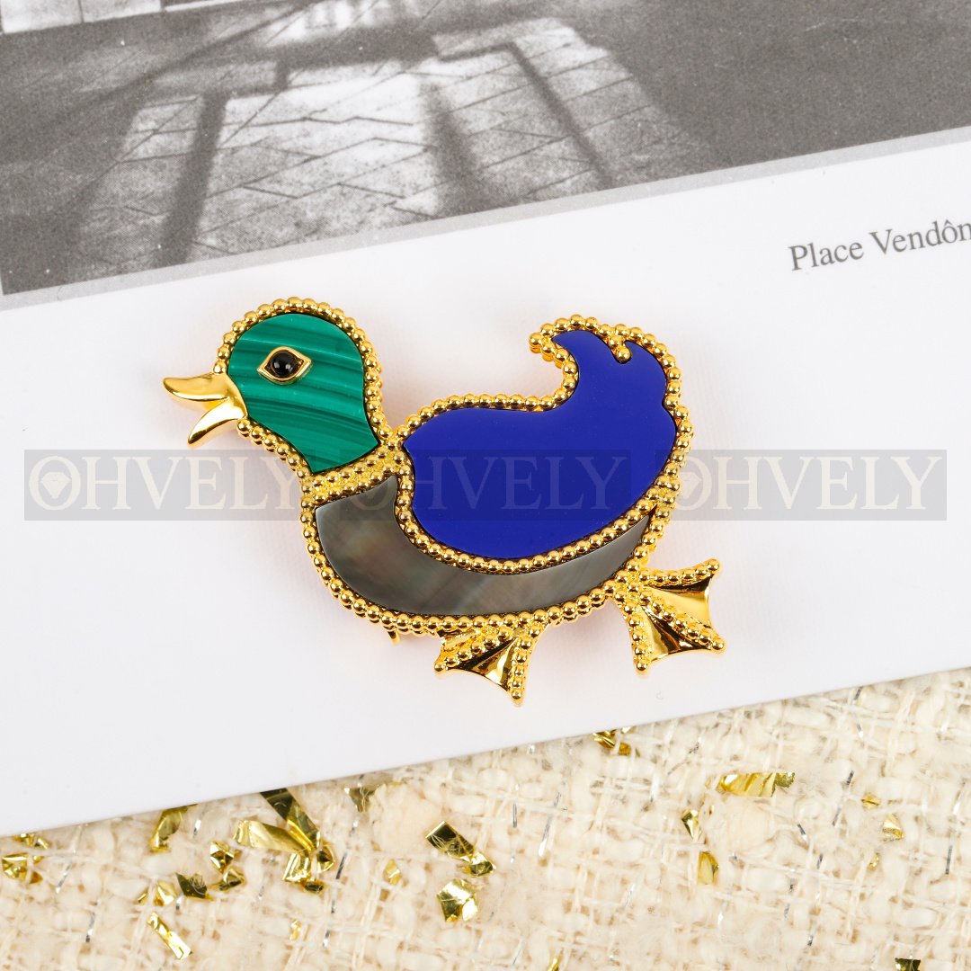 반클리프 아펠 Van Cleef & Arpels 럭키 애니멀즈 까나르 클립 상품 썸네일