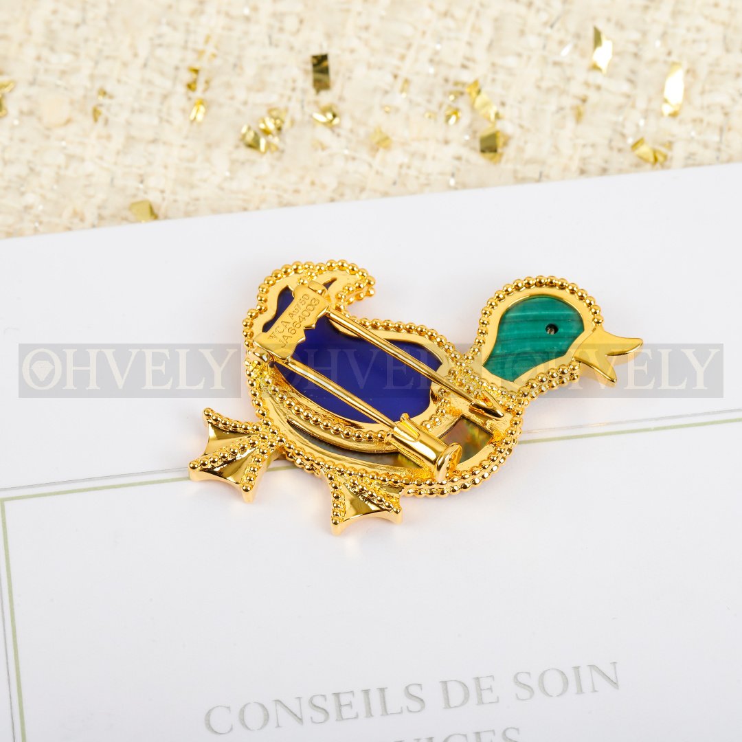 반클리프 아펠 Van Cleef & Arpels 럭키 애니멀즈 까나르 클립 상품 썸네일