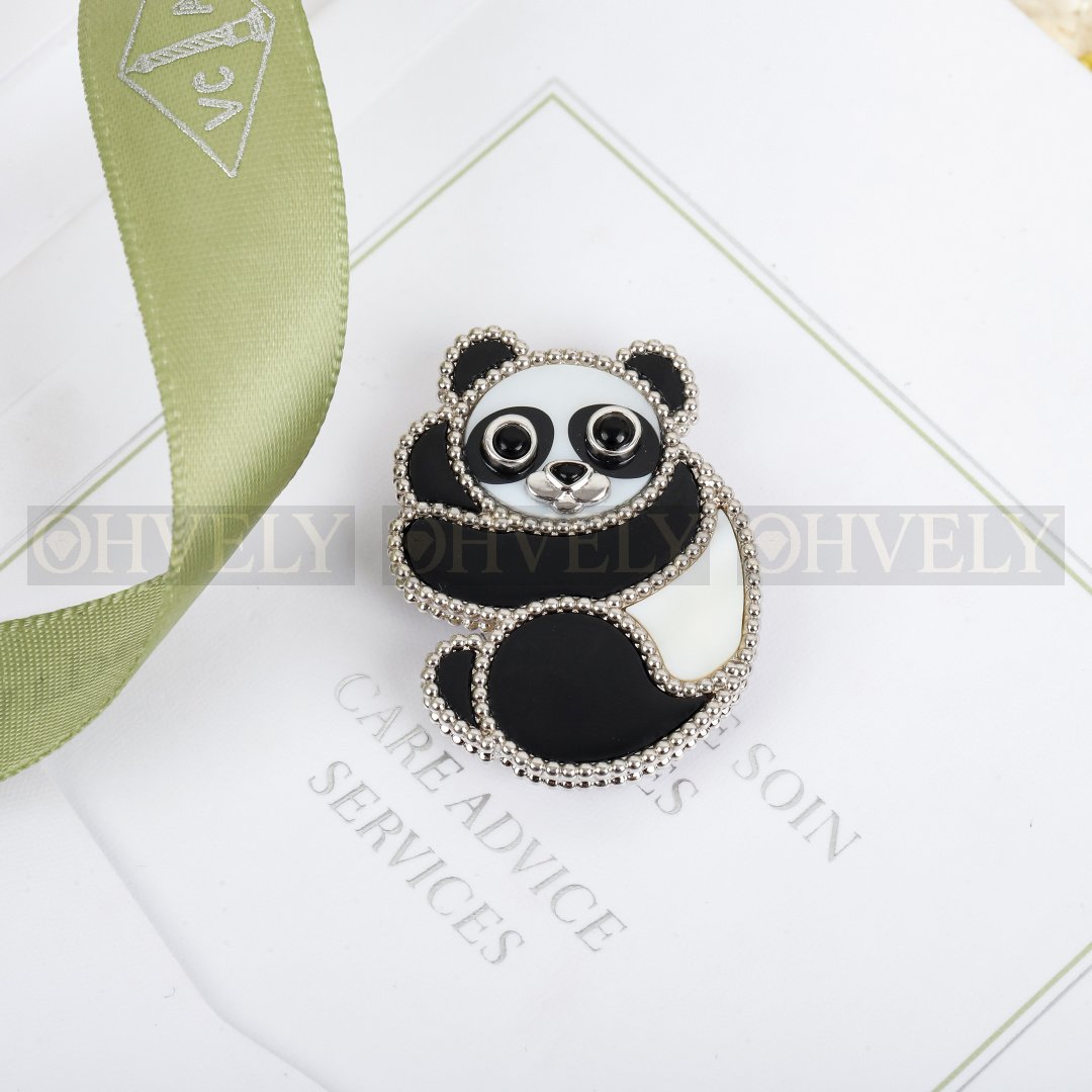 반클리프 아펠 Van Cleef & Arpels 럭키 애니멀 판다 클립 상품 썸네일