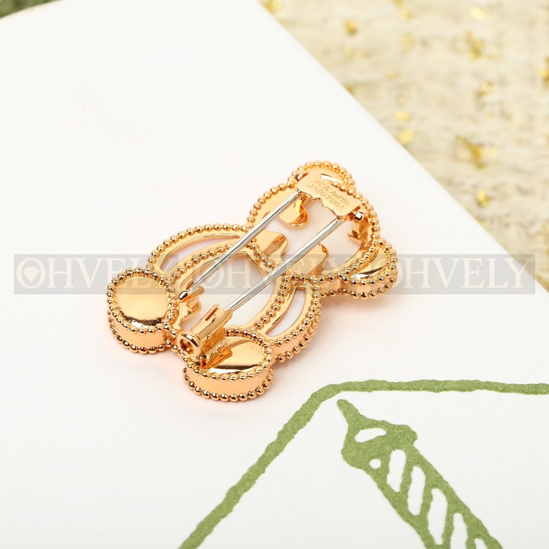 반클리프 아펠 Van Cleef & Arpels 럭키 애니멀 테디 베어 클립 상품 썸네일