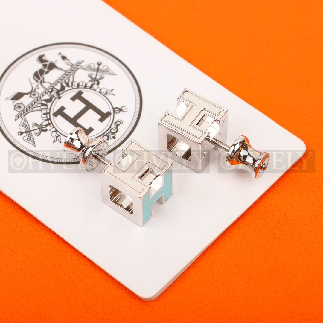 에르메스 Hermès 카쥬 드 아슈 Cage d'H 이어링 상품 썸네일