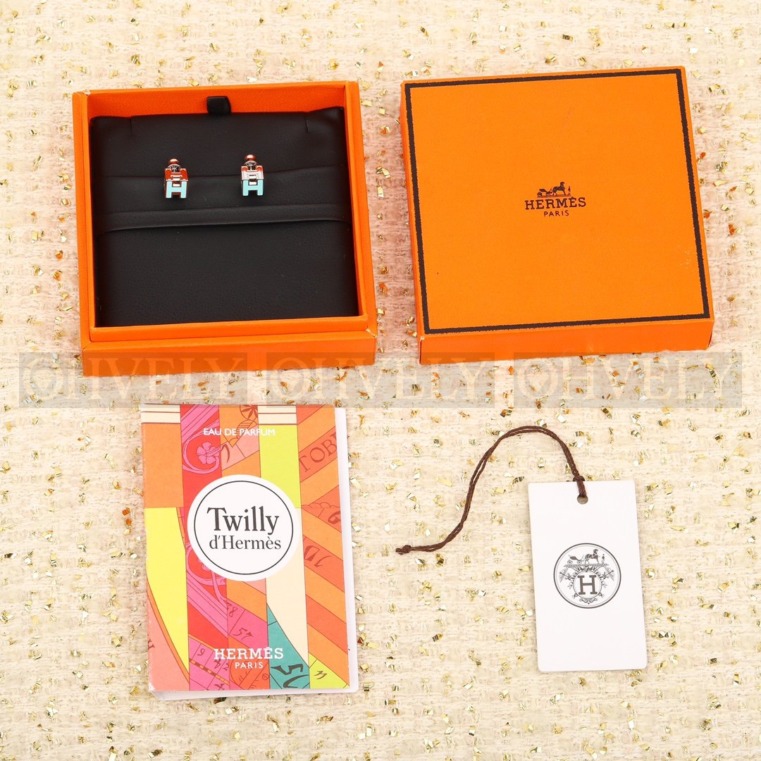 에르메스 Hermès 카쥬 드 아슈 Cage d'H 이어링 상품 썸네일