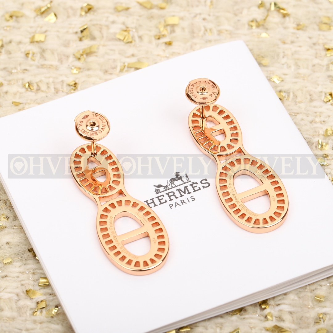 에르메스 Hermès 샹달 Chaine d'Ancre 다나에 이어링 상품 썸네일