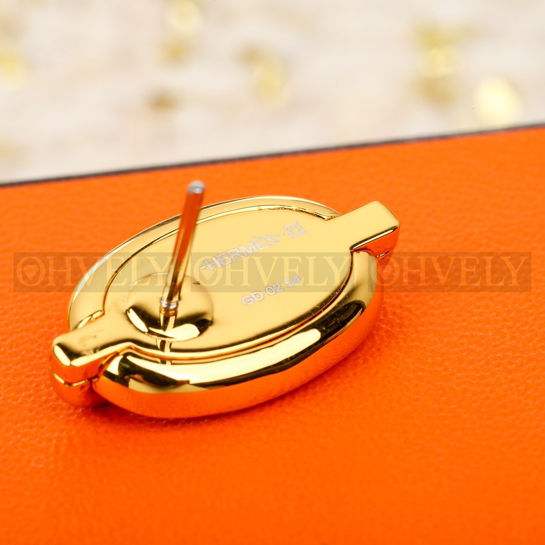 에르메스 Hermès 미니 마이옹 샹달 Mini Maillon Chaine d'Ancre 이어링 상품 썸네일