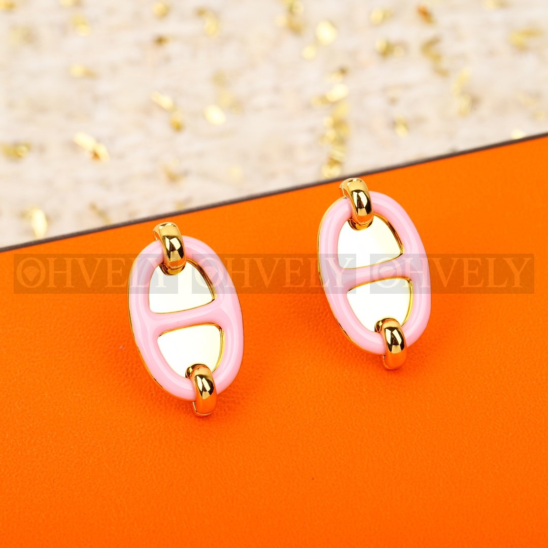 에르메스 Hermès 미니 마이옹 샹달 Mini Maillon Chaine d'Ancre 이어링 상품 썸네일