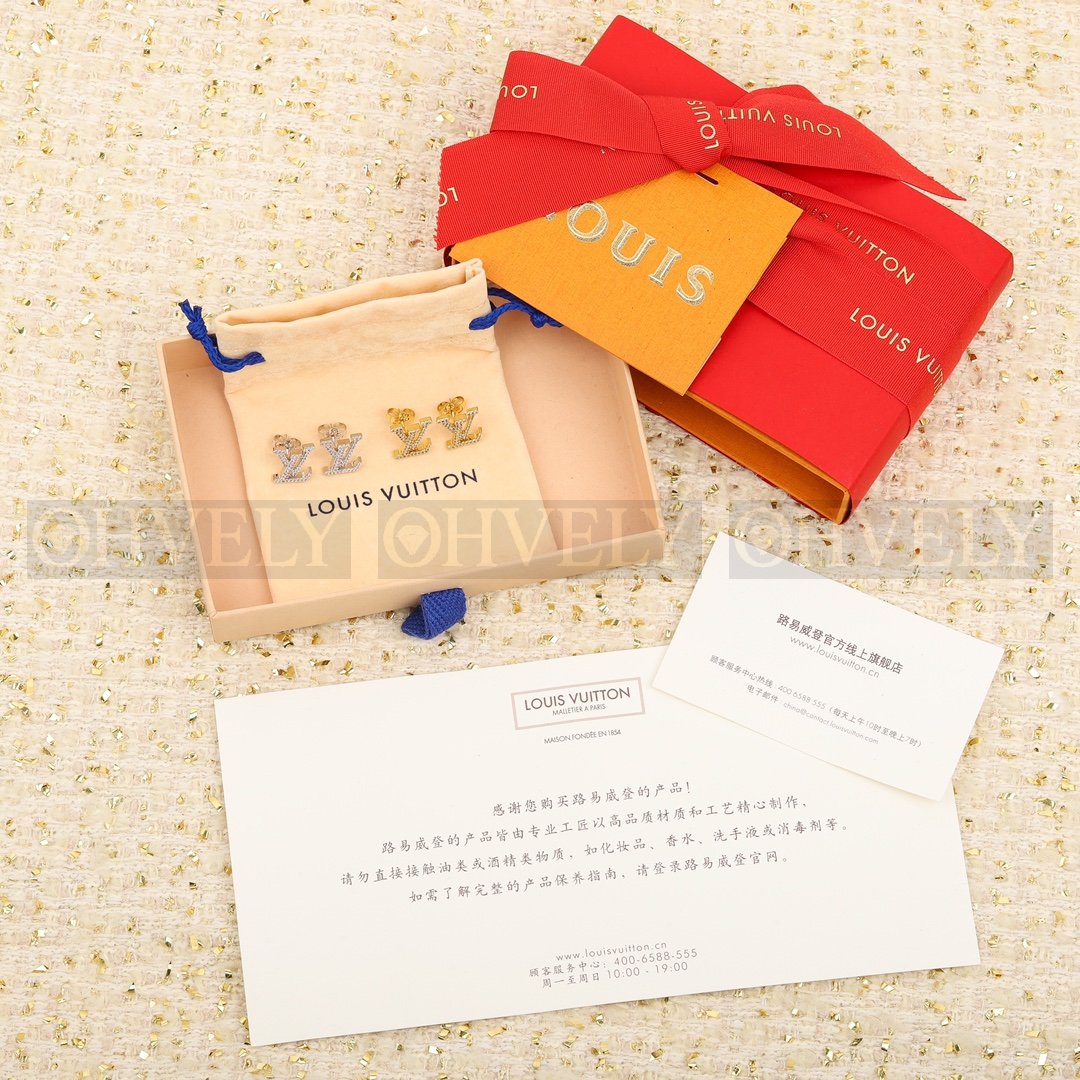 루이비통 Louis Vuitton 북클 드레이유 LV 아이코닉 이어링 (골드) 상품 썸네일