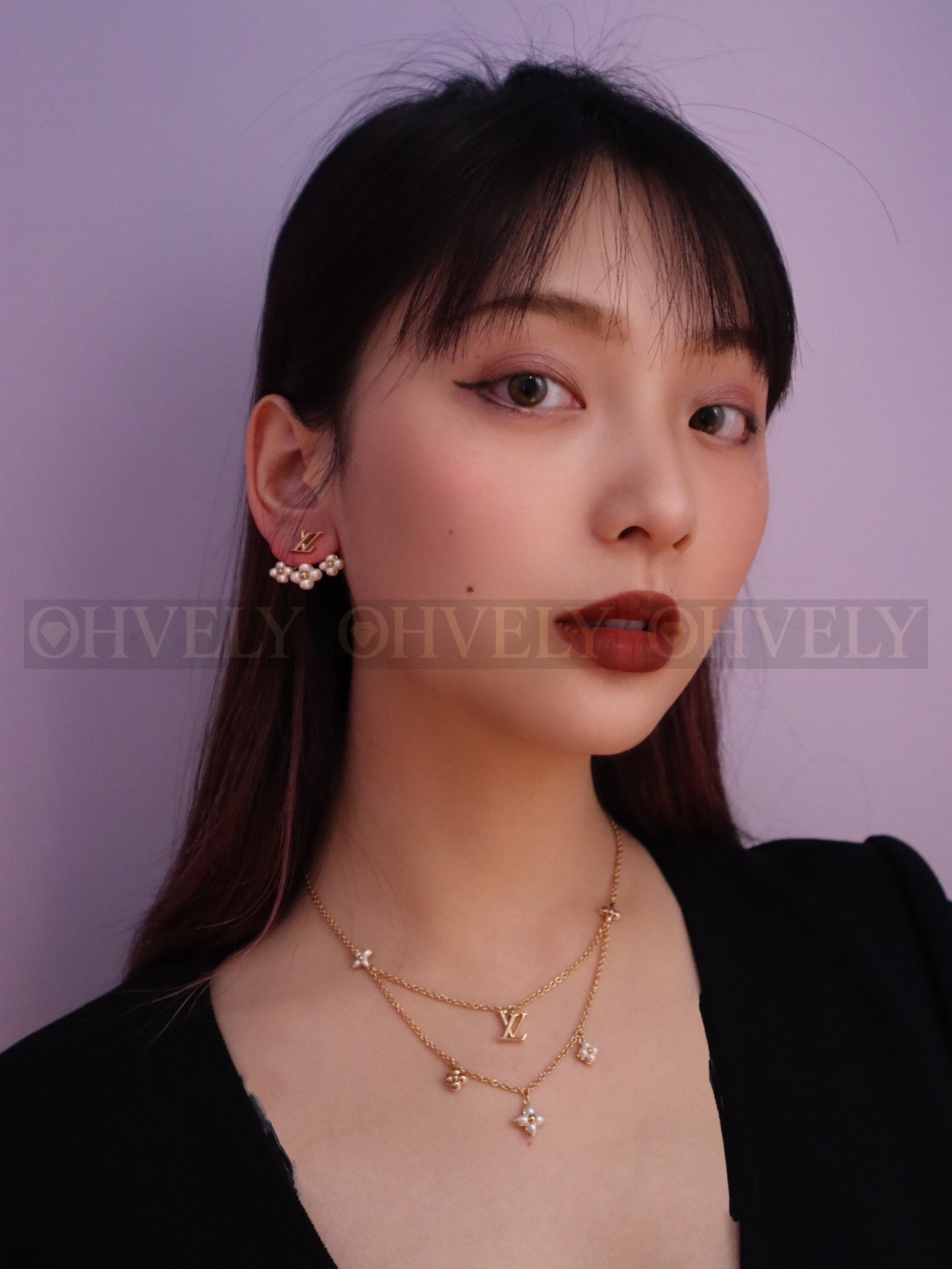 루이비통 Louis Vuitton 북클 드레이유 펄리그램 이어링 상품 썸네일