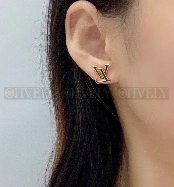 루이비통 Louis Vuitton 북클 드레이유 LV 아이코닉 에나멜 이어링 상품 썸네일