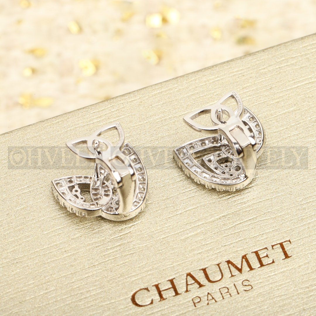 쇼메 Chaumet 조세핀 듀오 에떼르널 이어링 화이트 골드 다이아몬드 상품 썸네일