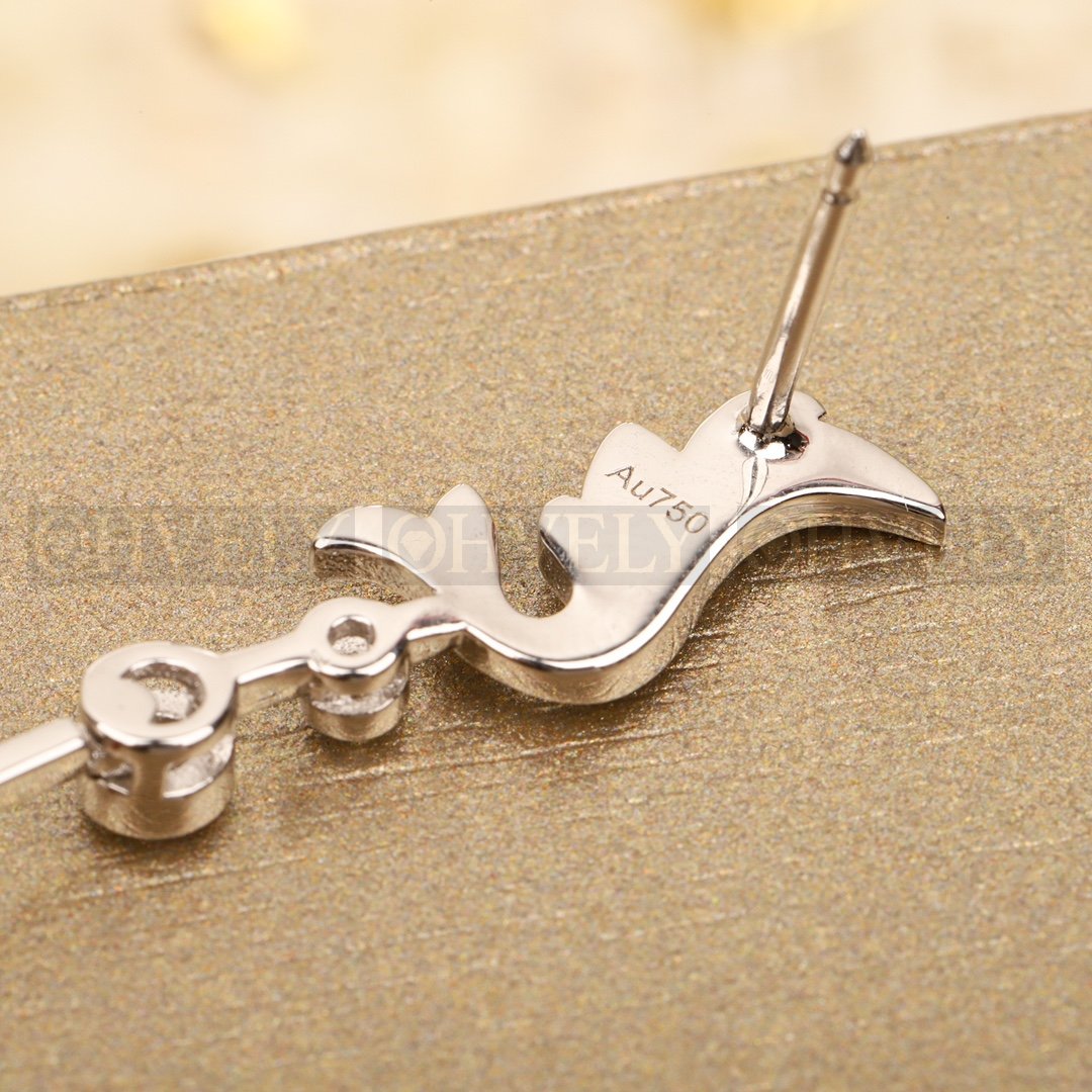 쇼메 Chaumet 조세핀 수아 드 페트 이어링 루비 다이아몬드 상품 썸네일