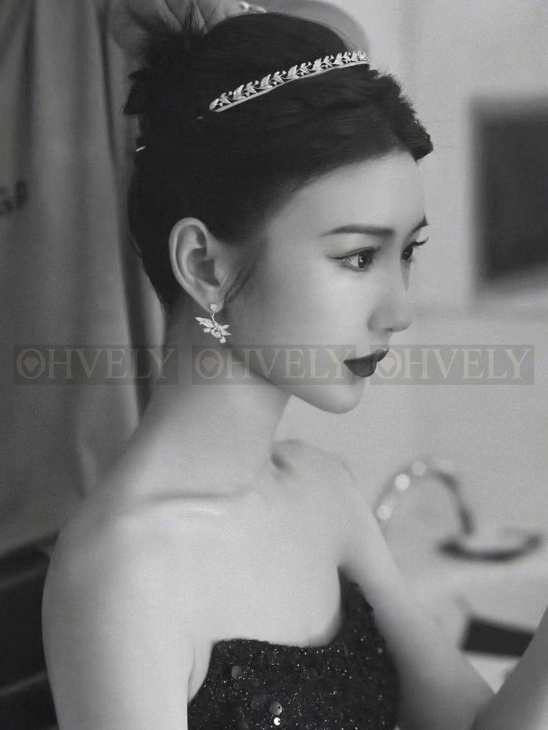 쇼메 Chaumet 로리에 이어링 화이트 골드 다이아몬드 상품 썸네일