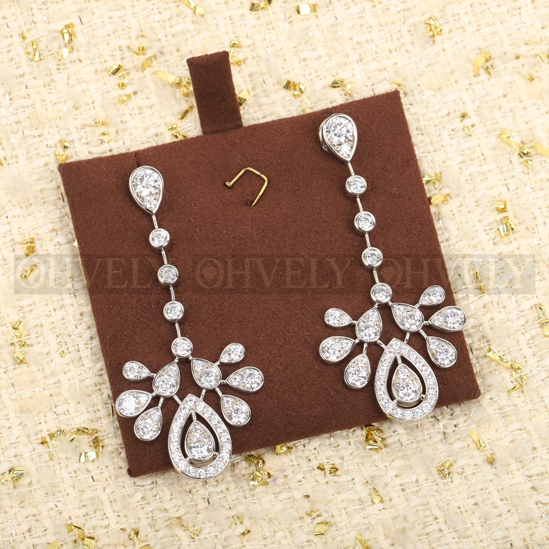 쇼메 Chaumet 조세핀 아그레뜨 임페리얼 이어링 화이트 골드 다이아몬드 상품 썸네일