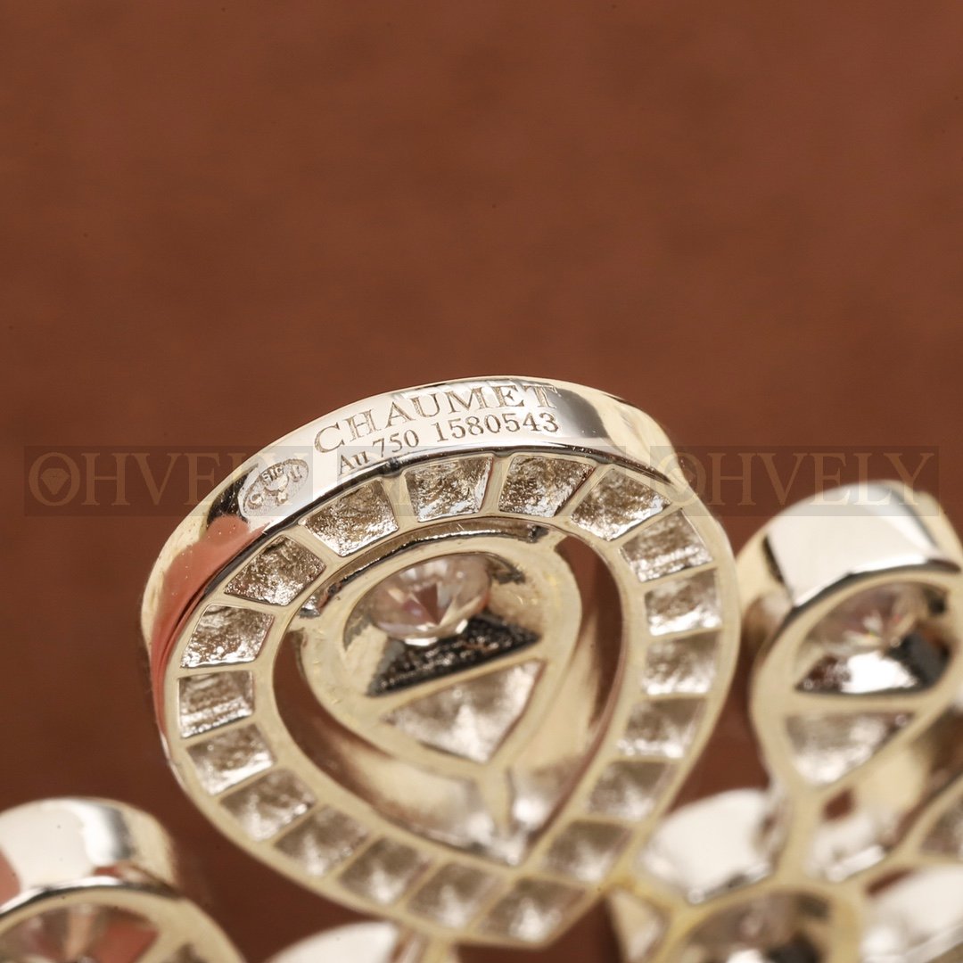 쇼메 Chaumet 조세핀 아그레뜨 임페리얼 이어링 화이트 골드 다이아몬드 상품 썸네일