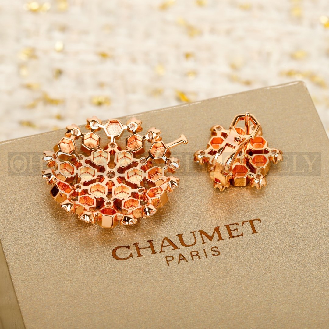 쇼메 Chaumet 비 드 쇼메 이어링 핑크 골드 상품 썸네일