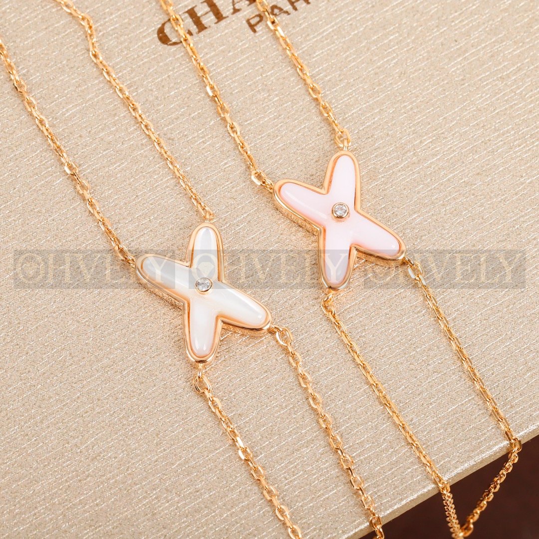 쇼메 Chaumet 주 드 리앙 브레이슬릿 로즈골드 라인 ( 블랙, 화이트, 터키석, 레드, 그린 ) 상품 썸네일