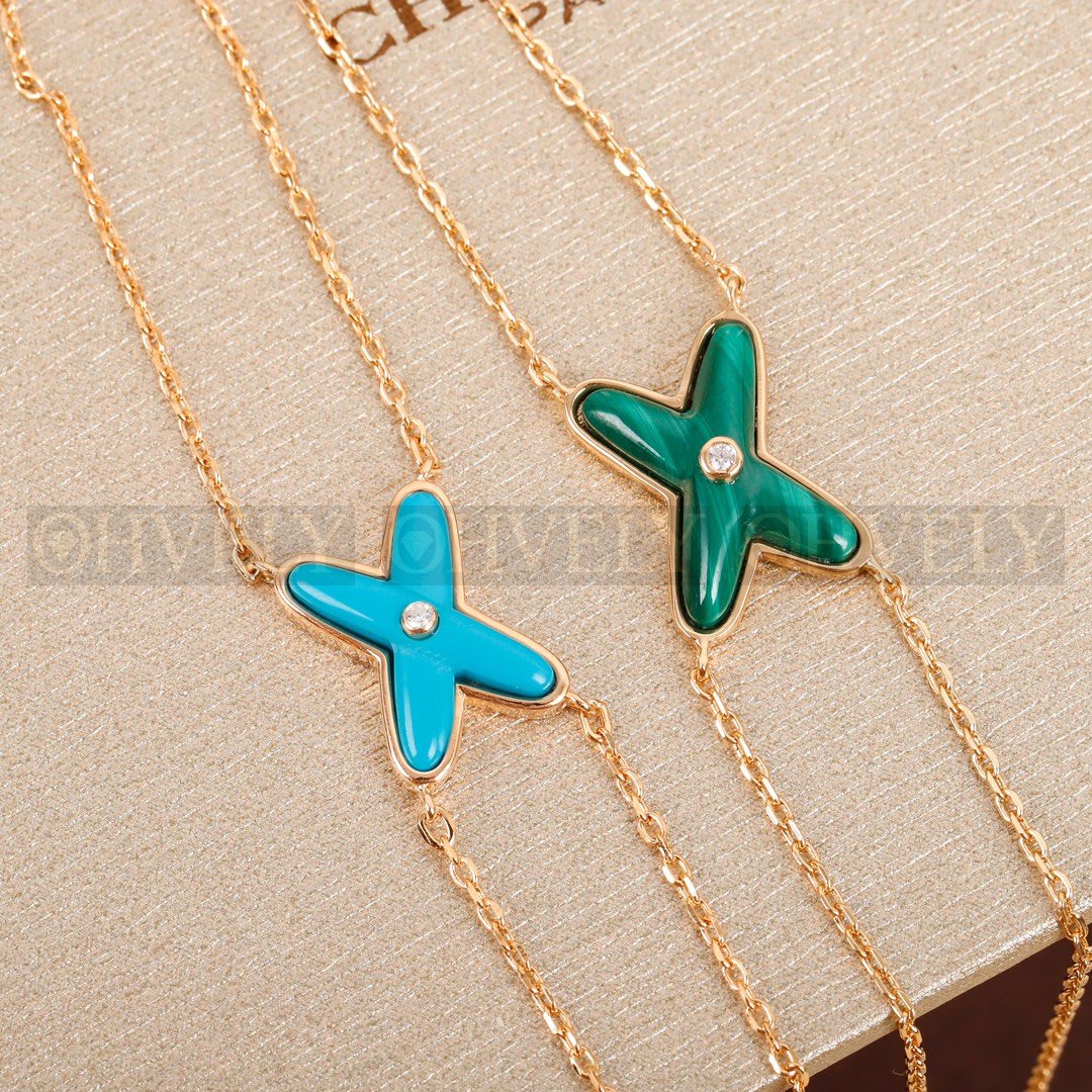 쇼메 Chaumet 주 드 리앙 브레이슬릿 로즈골드 라인 ( 블랙, 화이트, 터키석, 레드, 그린 ) 상품 썸네일