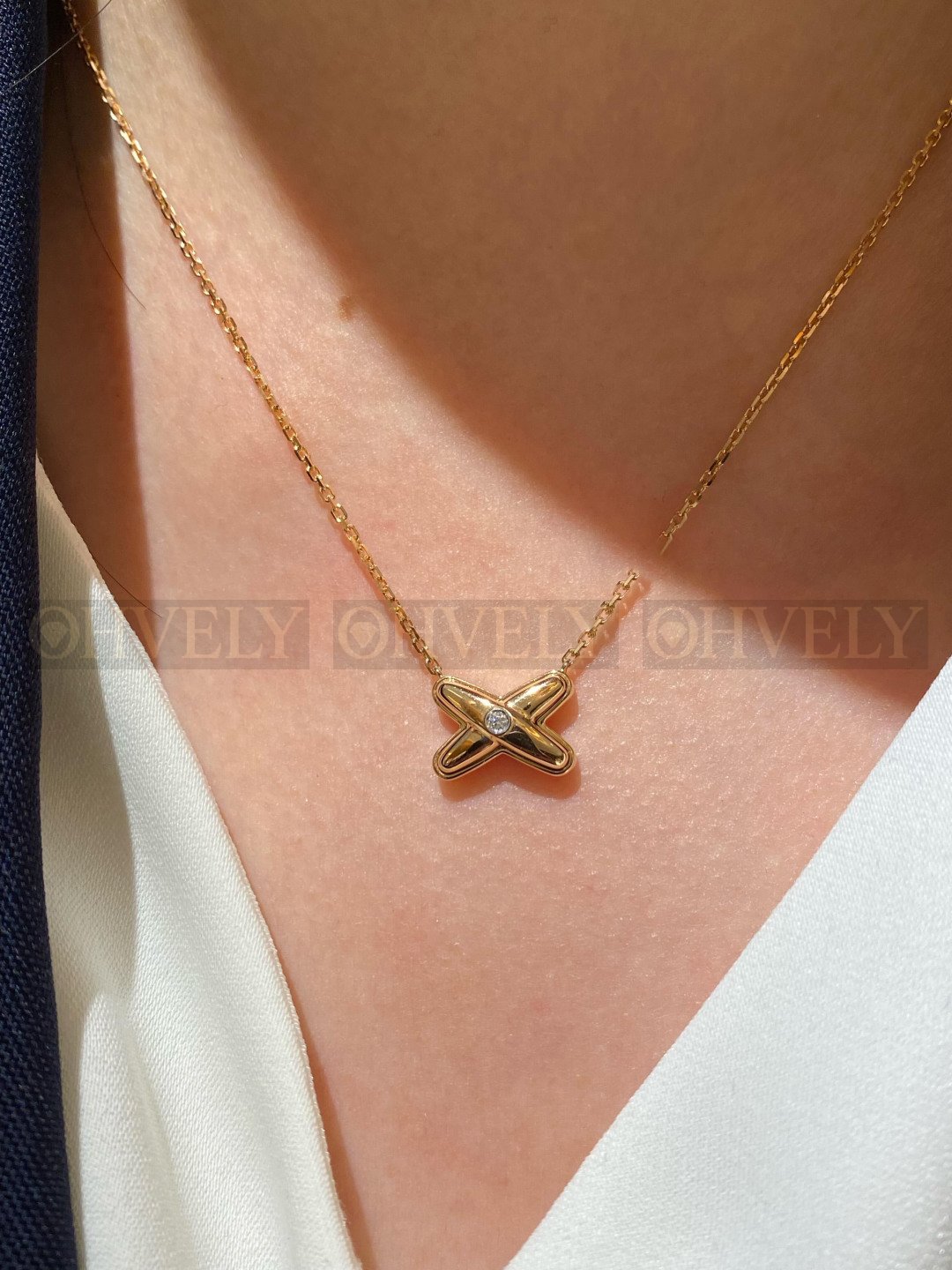 쇼메 Chaumet 주 드 리앙 펜던트 ( 로즈골드, 실버 ) 상품 썸네일