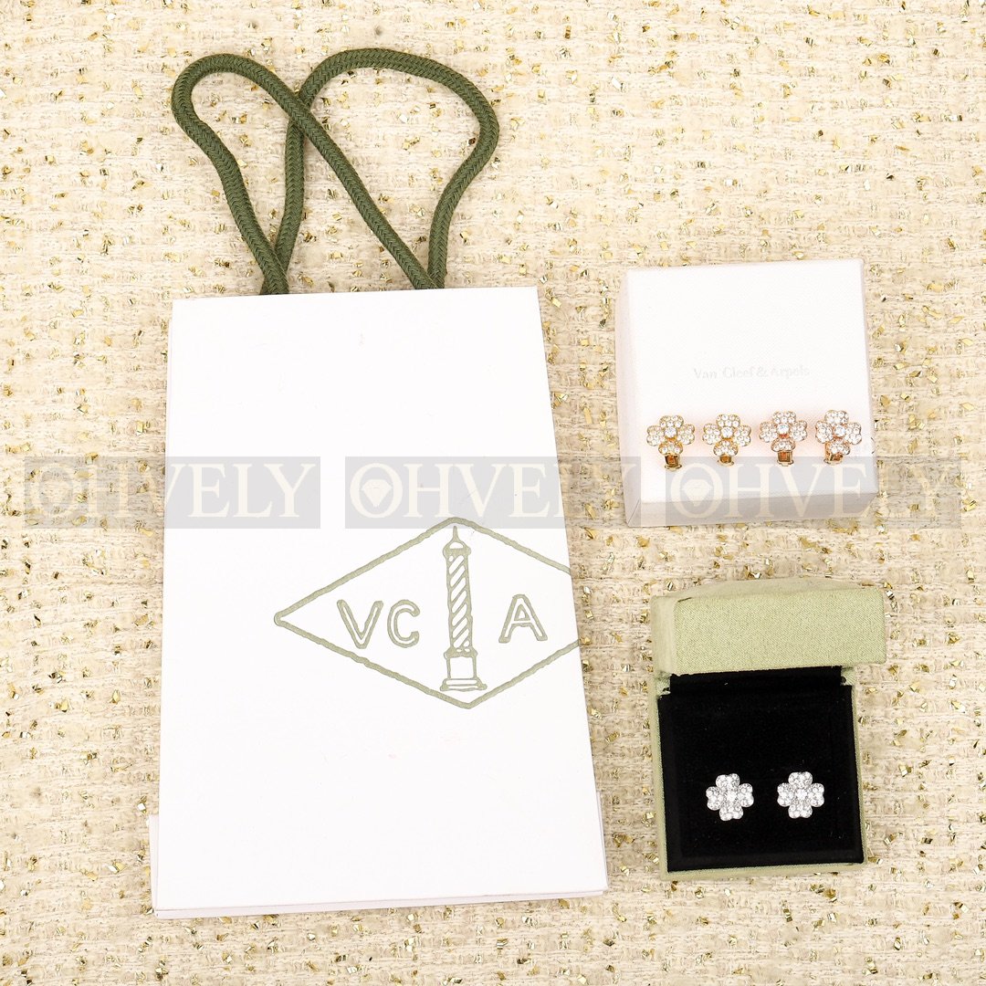 반클리프 아펠 Van Cleef & Arpels 빈티지 알함브라 이어링 ( 실버, 골드, 로즈골드 ) 상품 썸네일
