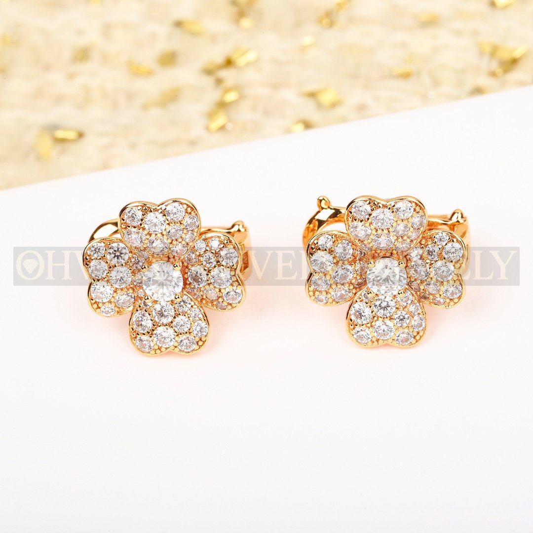 반클리프 아펠 Van Cleef & Arpels 빈티지 알함브라 이어링 ( 실버, 골드, 로즈골드 ) 상품 썸네일