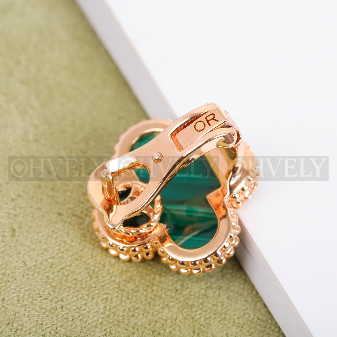 반클리프 아펠 Van Cleef & Arpels 빈티지 알함브라 이어링 (로즈골드) 상품 썸네일