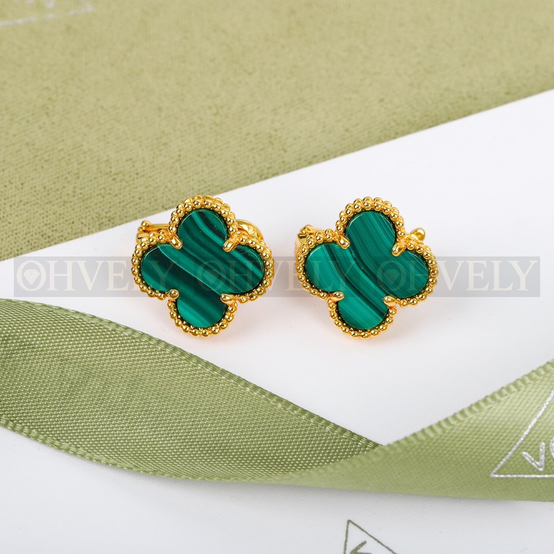 반클리프 아펠 Van Cleef & Arpels 빈티지 알함브라 이어링 (금장) 상품 썸네일
