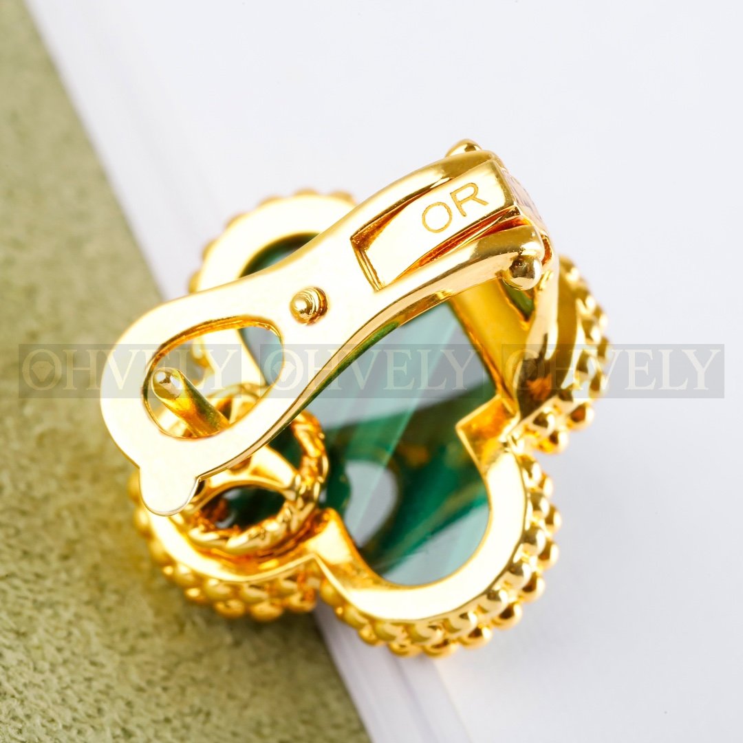 반클리프 아펠 Van Cleef & Arpels 빈티지 알함브라 이어링 (금장) 상품 썸네일