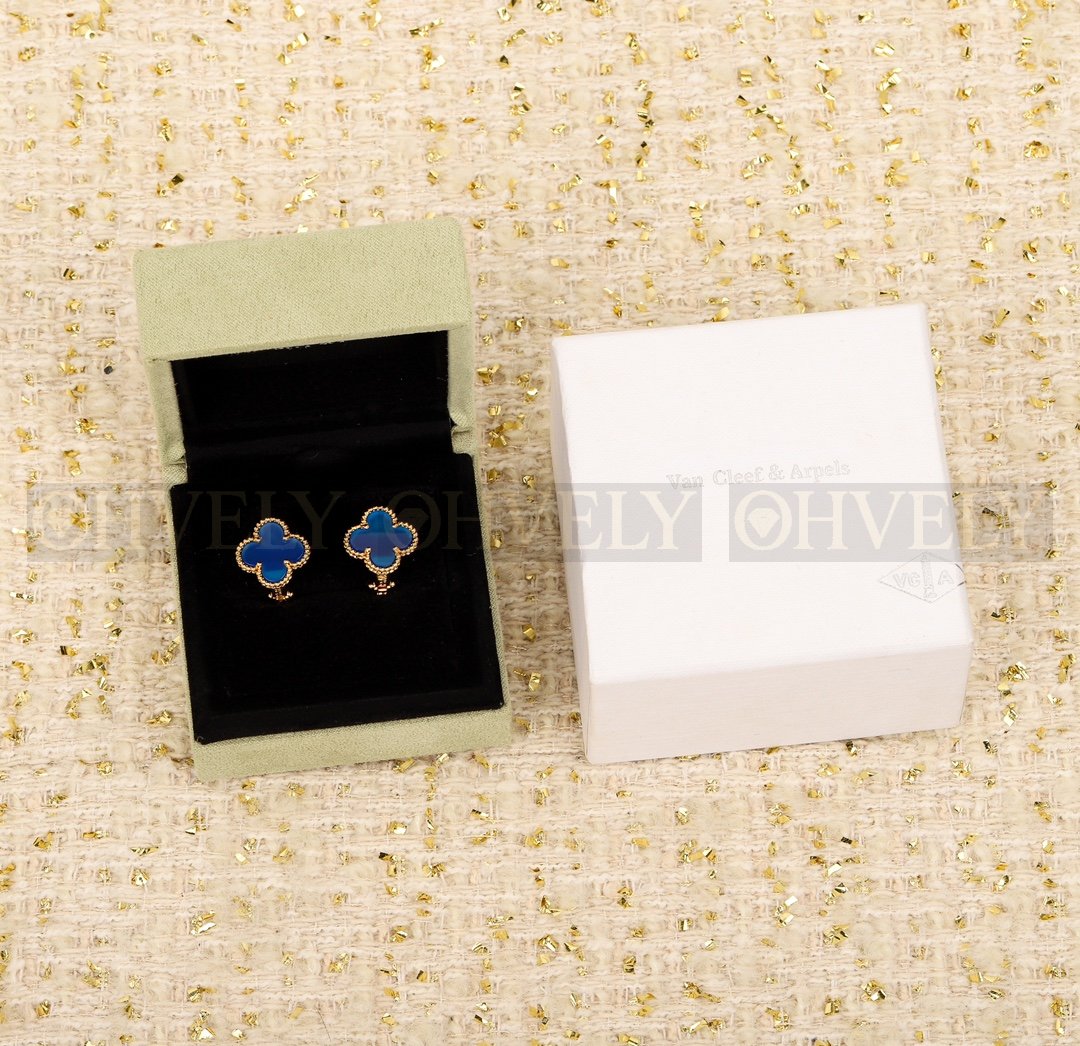 반클리프 아펠 Van Cleef & Arpels 스위트 알함브라 이어링 아게이트 상품 썸네일