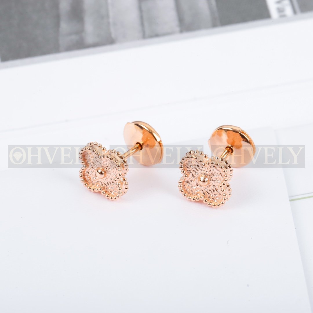 반클리프 아펠 Van Cleef & Arpels 빈티지 알함브라 이어링 (기요셰) 상품 썸네일