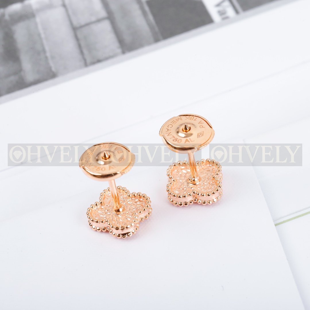반클리프 아펠 Van Cleef & Arpels 빈티지 알함브라 이어링 (기요셰) 상품 썸네일