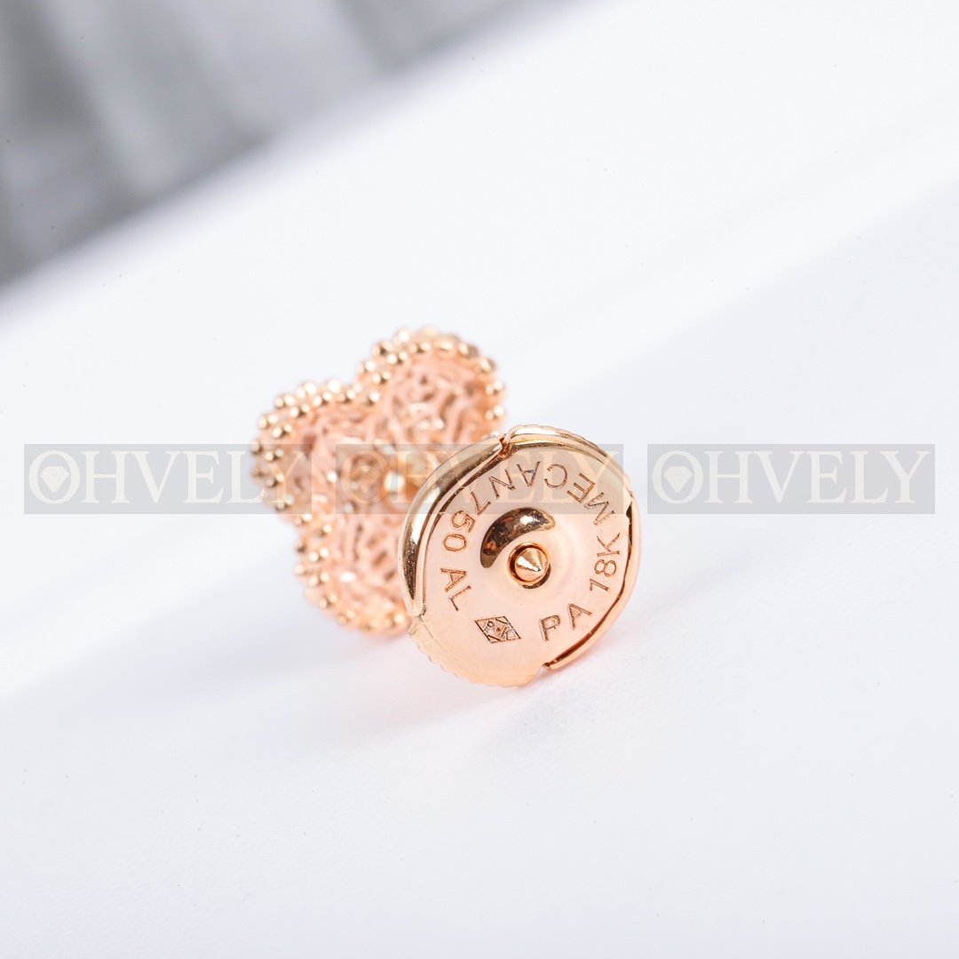 반클리프 아펠 Van Cleef & Arpels 빈티지 알함브라 이어링 (기요셰) 상품 썸네일