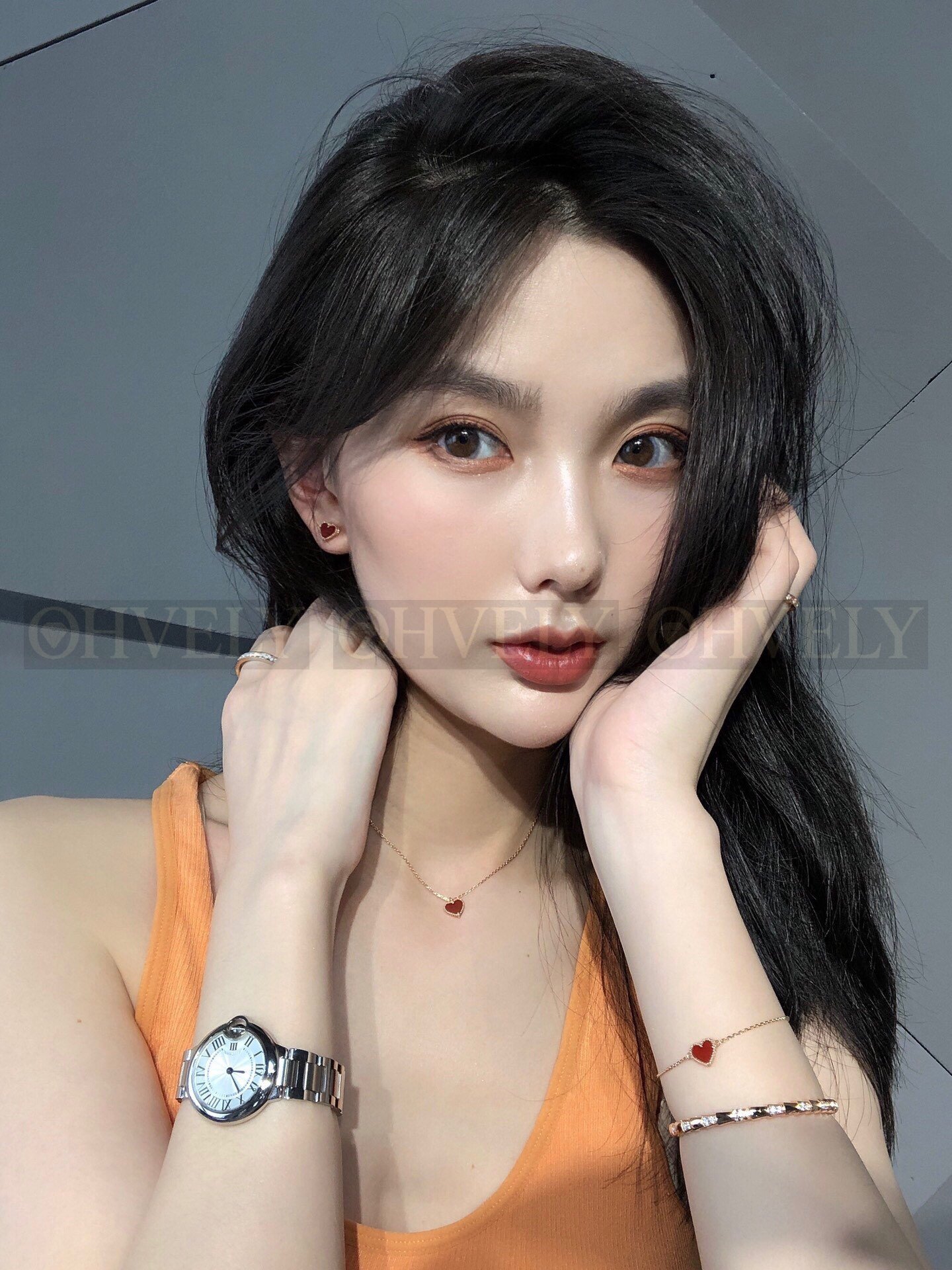 반클리프 아펠 Van Cleef & Arpels 스위트 알함브라 하트 이어링 상품 썸네일