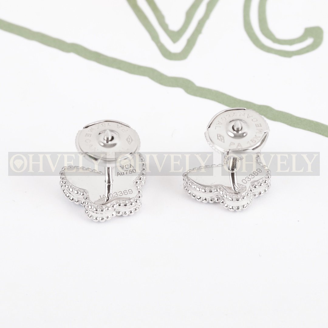 반클리프 아펠 Van Cleef & Arpels 투 버터플라이 ( 화이트 골드, 스카이 실버 ) 상품 썸네일