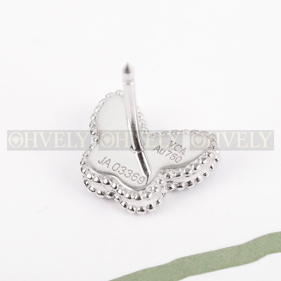 반클리프 아펠 Van Cleef & Arpels 투 버터플라이 ( 화이트 골드, 스카이 실버 ) 상품 썸네일