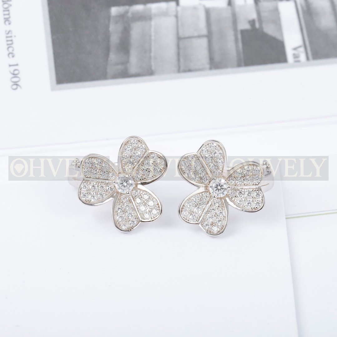 반클리프 아펠 Van Cleef & Arpels 프리볼(Frivole) 이어링 ( 로즈골드, 실버 ) 상품 썸네일