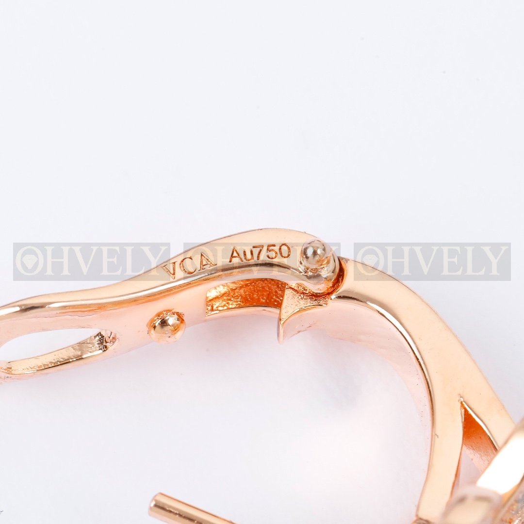 반클리프 아펠 Van Cleef & Arpels 프리볼(Frivole) 이어링 ( 로즈골드, 실버 ) 상품 썸네일