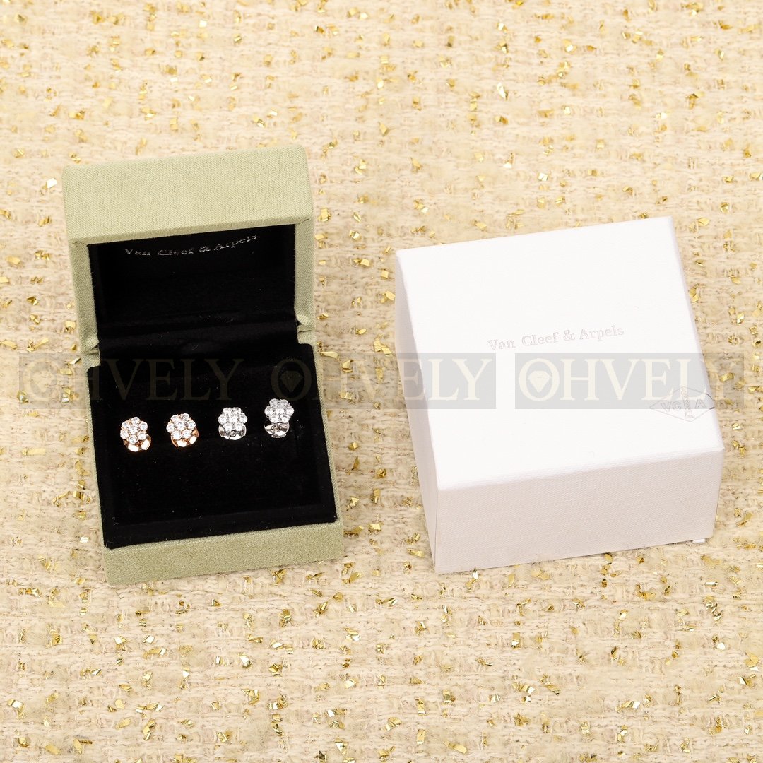 반클리프 아펠 Van Cleef & Arpels 플로레뜨 이어링 ( 실버 버전 ) 상품 썸네일