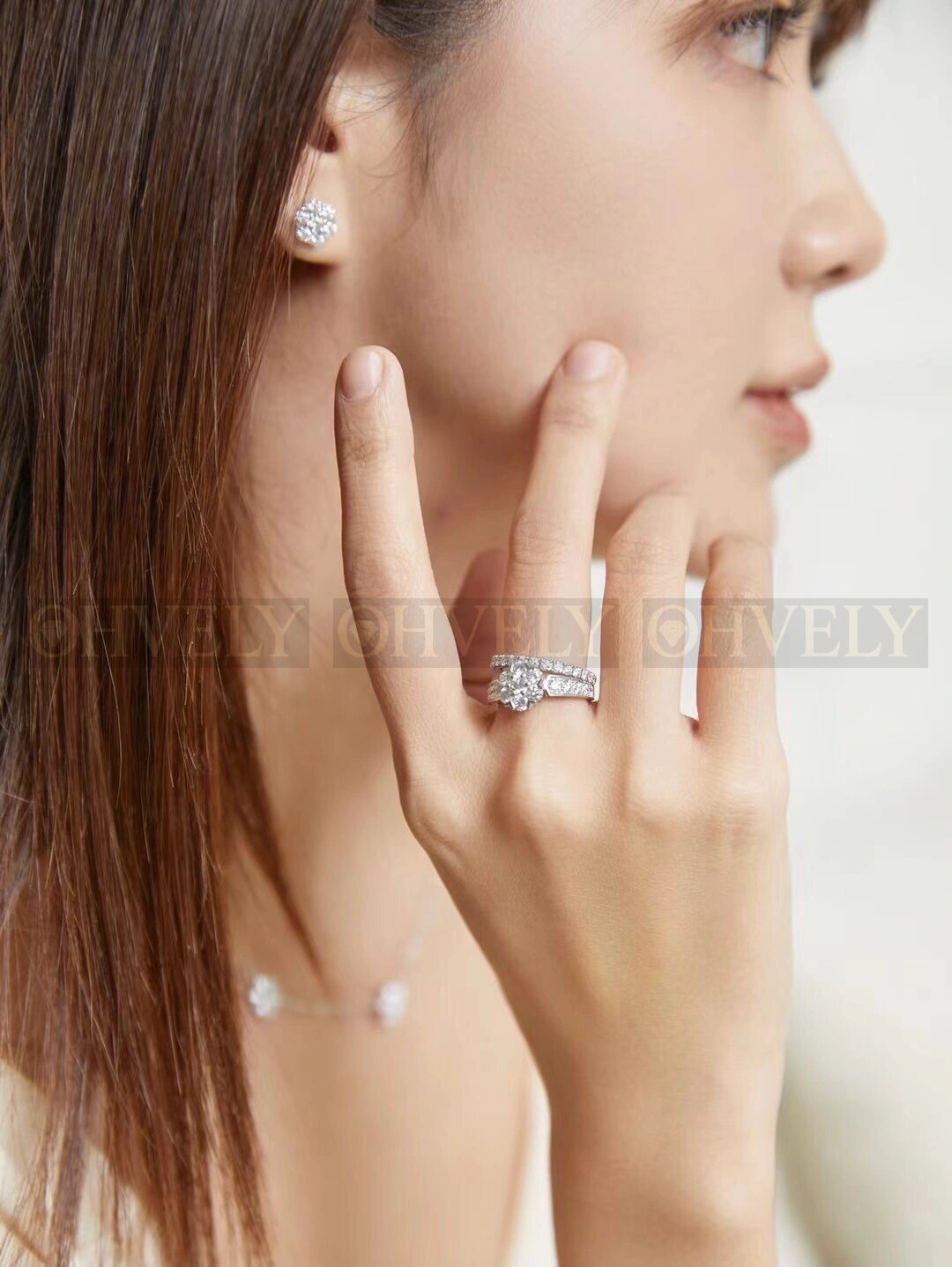 반클리프 아펠 Van Cleef & Arpels 플로레뜨 이어링 ( 실버 버전 ) 상품 썸네일