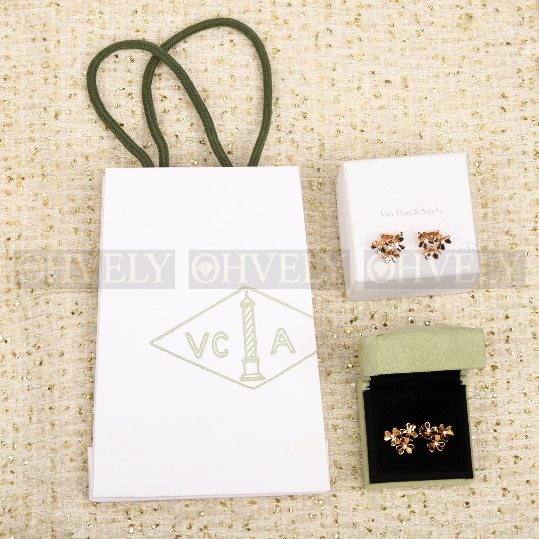 반클리프 아펠 Van Cleef & Arpels 프리볼(Frivole) 이어링 ( 로즈골드, 골드 ) 상품 썸네일